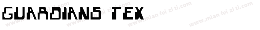 guardians tex字体转换